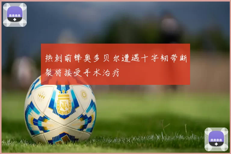 热刺前锋奥多贝尔遭遇十字韧带断裂将接受手术治疗